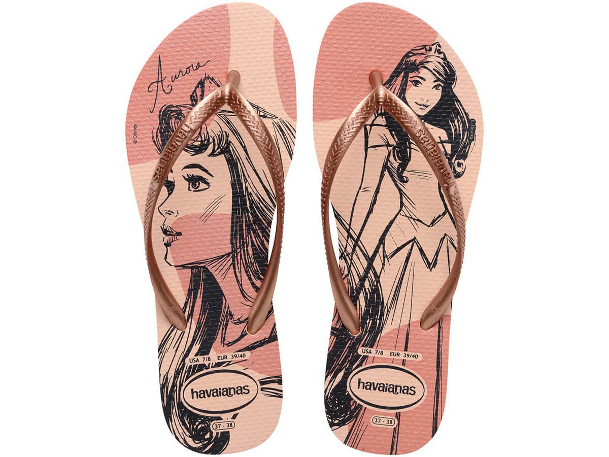Chinelo Havaianas Slim Princesas