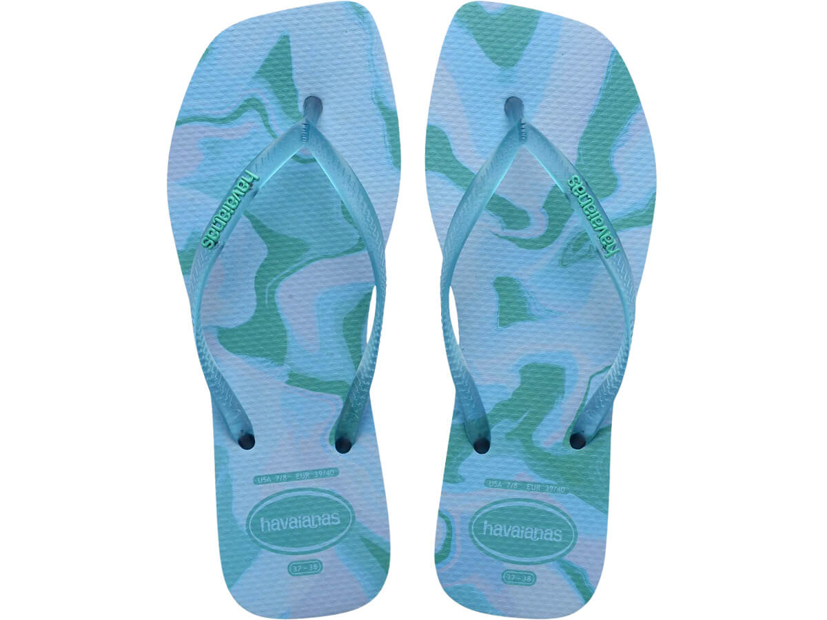 Chinelo Havaianas Slim Square Jelly