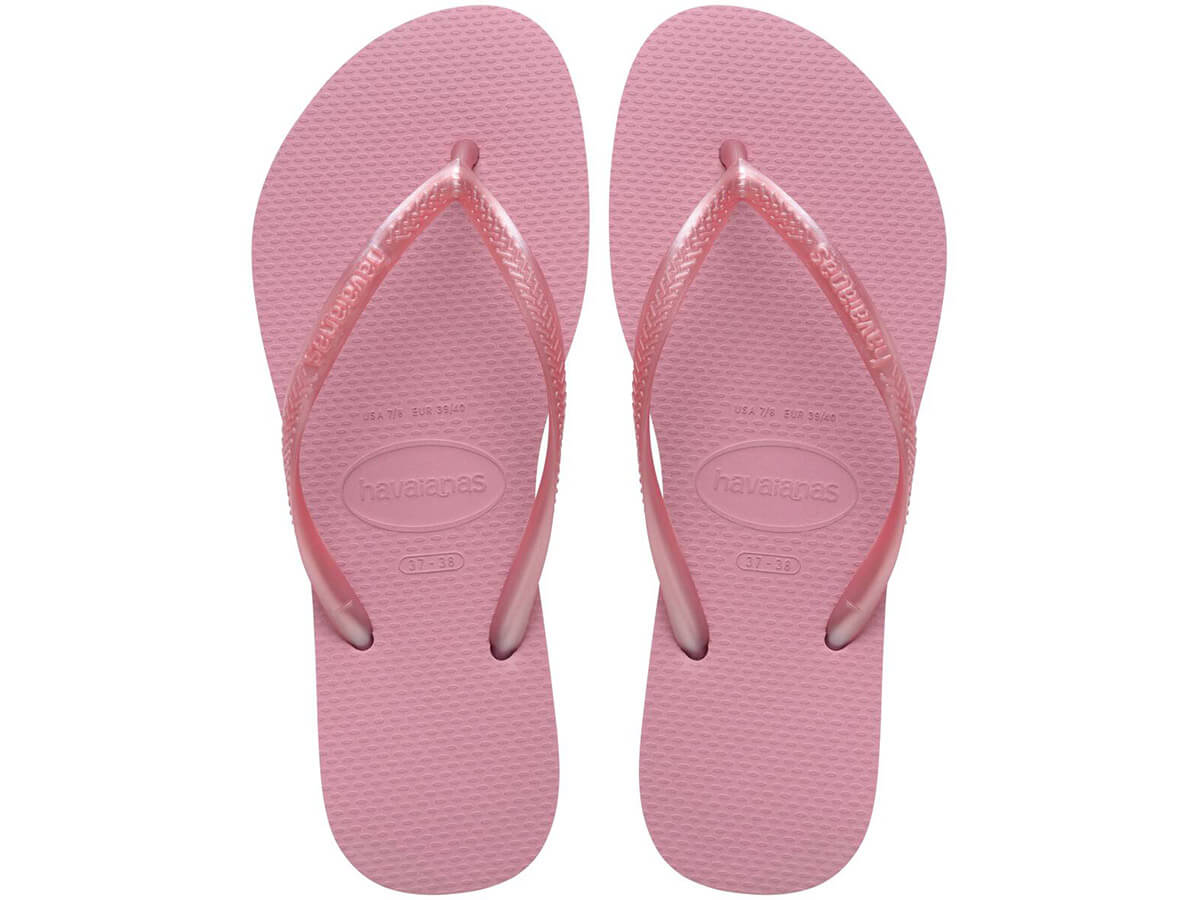 Chinelo Havaianas Slim Rosa Chiffon