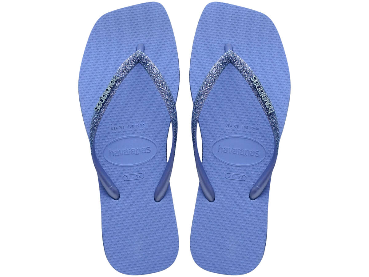 Chinelo Havaianas Slim Square sparkle