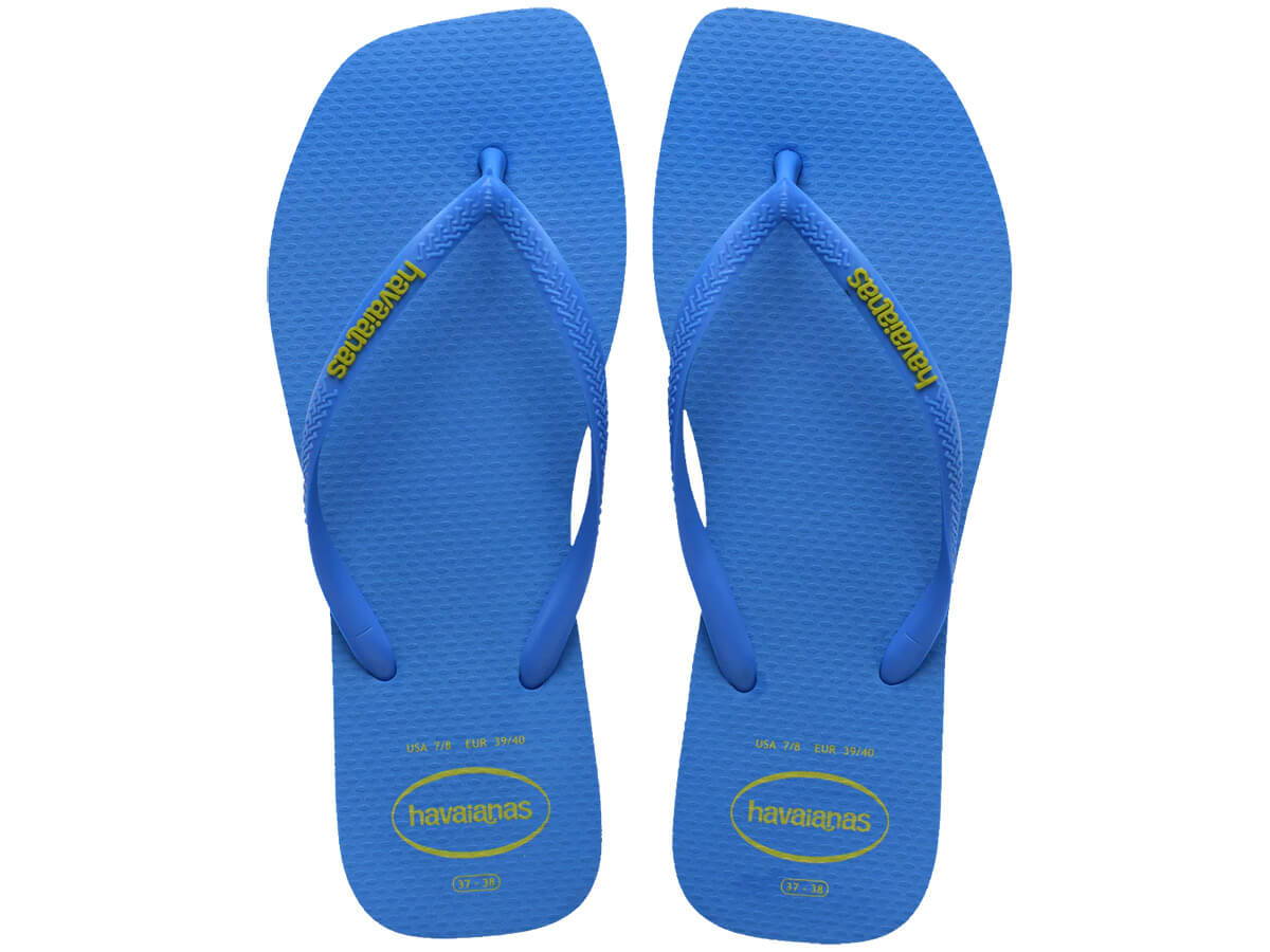 Chinelo Havaianas Square Logo Pop Up