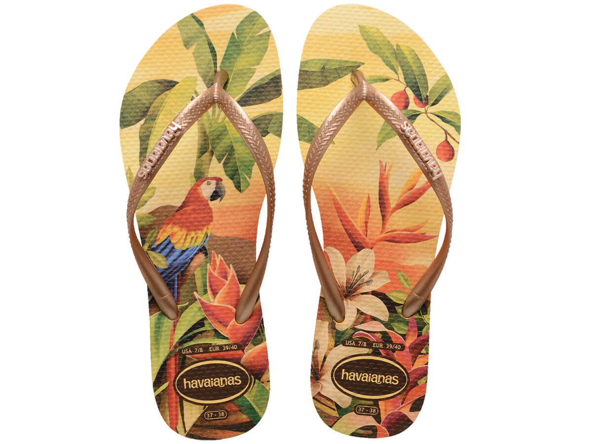 Chinelo Havaianas Slim Tropical