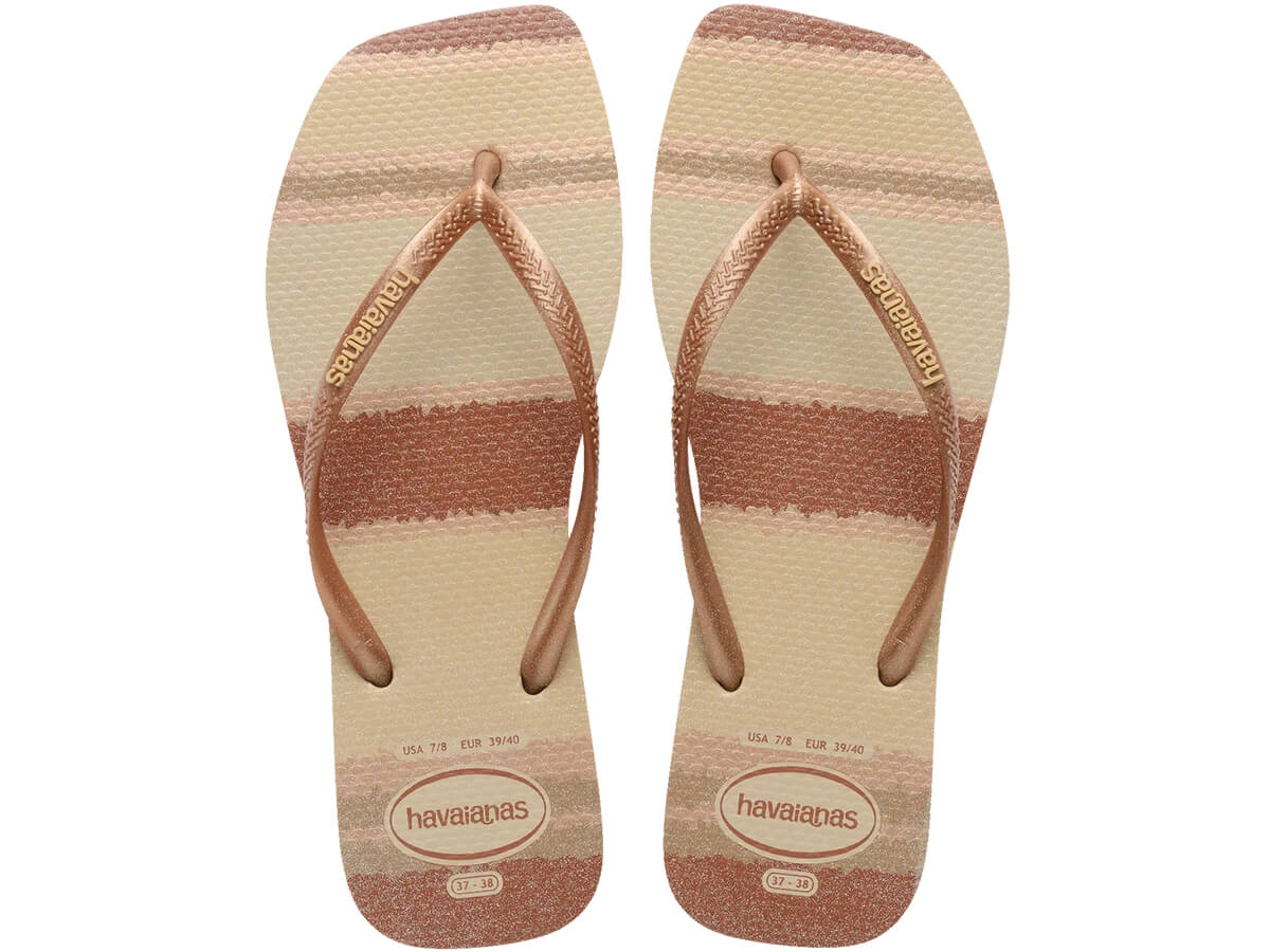 Chinelo Havaianas Slim Square Pallete