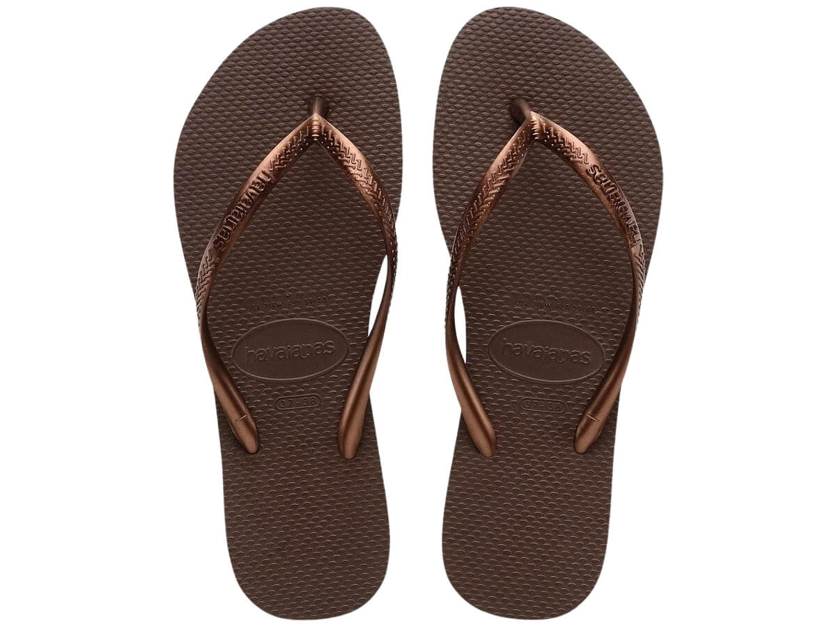 Havaianas Slim Café Acobreado