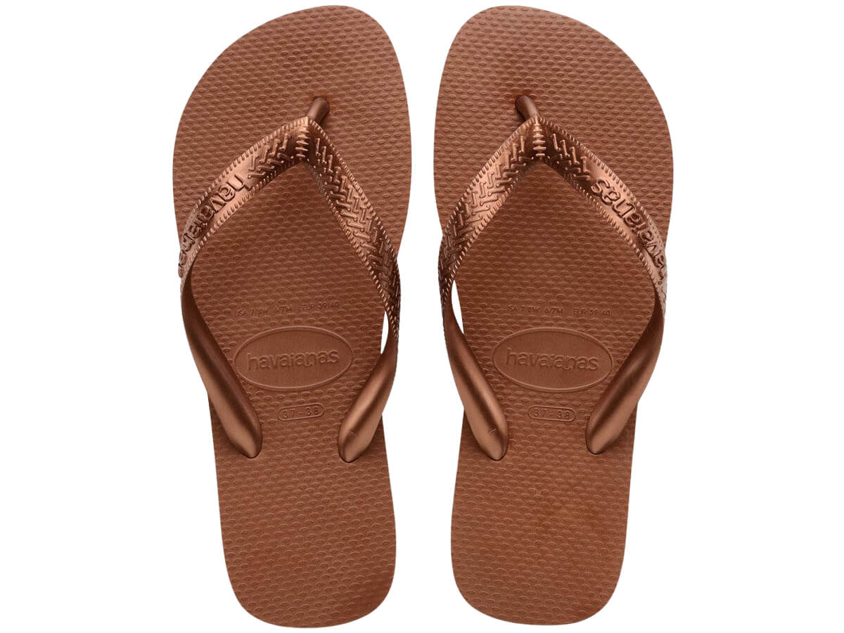 Chinelo Havaianas Top Tiras Ferrugem