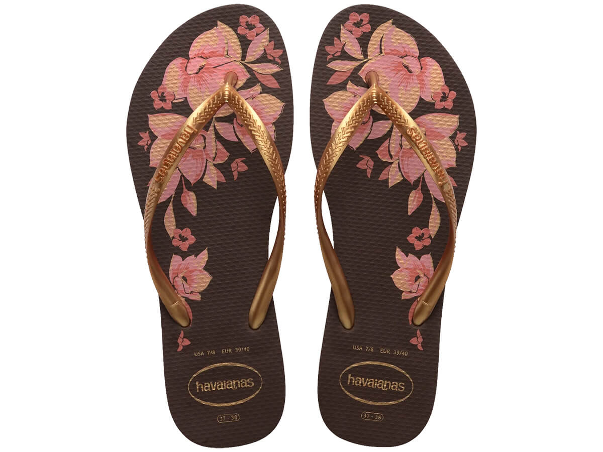 Chinelo Havaianas Slim Organic