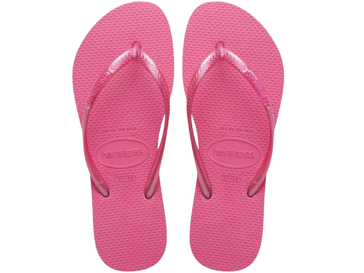 Chinelo Havaianas Slim Rosa Flux