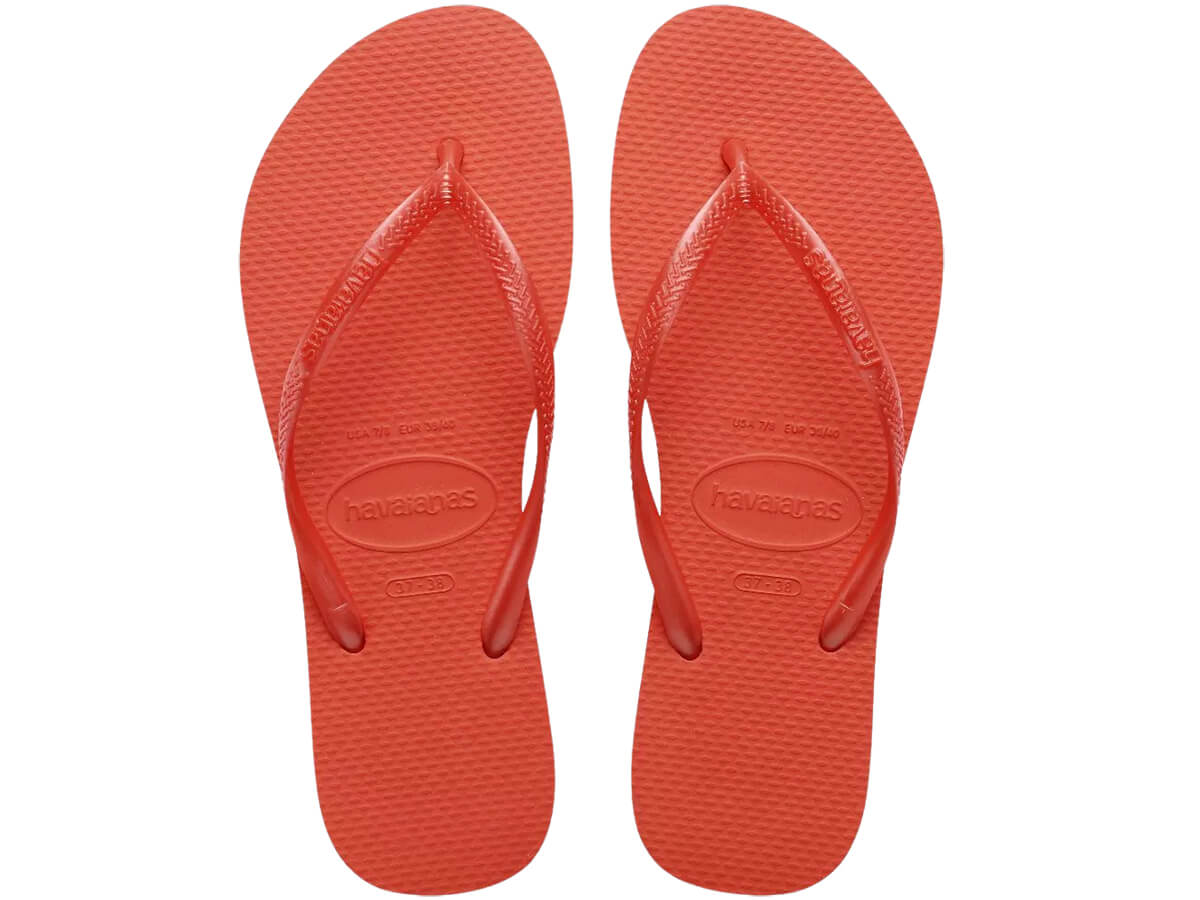 Chinelo Havaianas Slim Vermelho Frevo