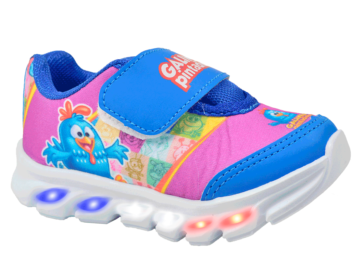 tenis led infantil atacado