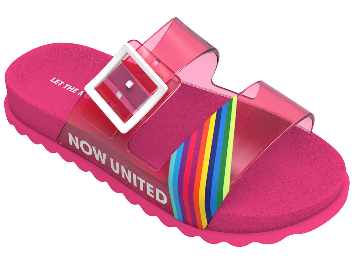 Chinelo Slide Grendene Now United Pop Collection S