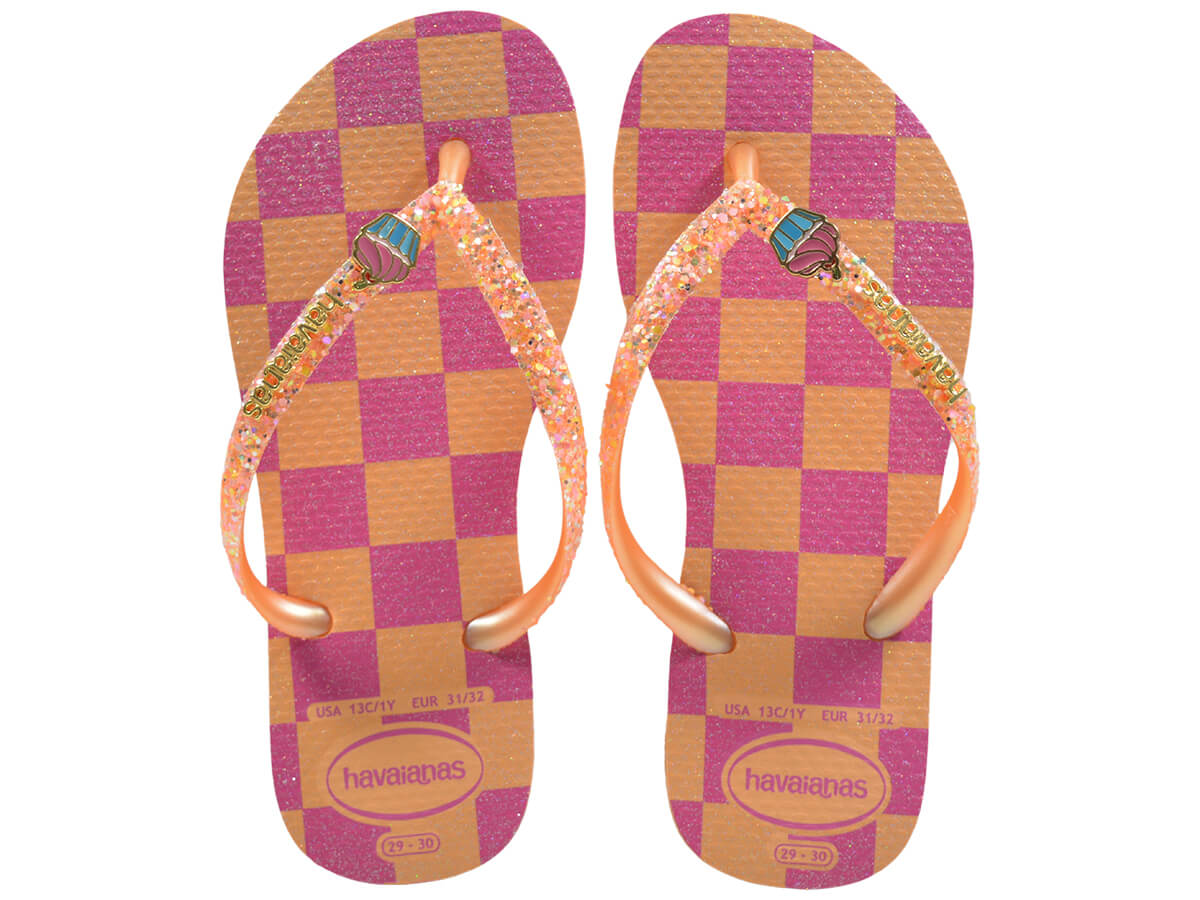 Chinelo Havaianas Kids Slim Glitter II