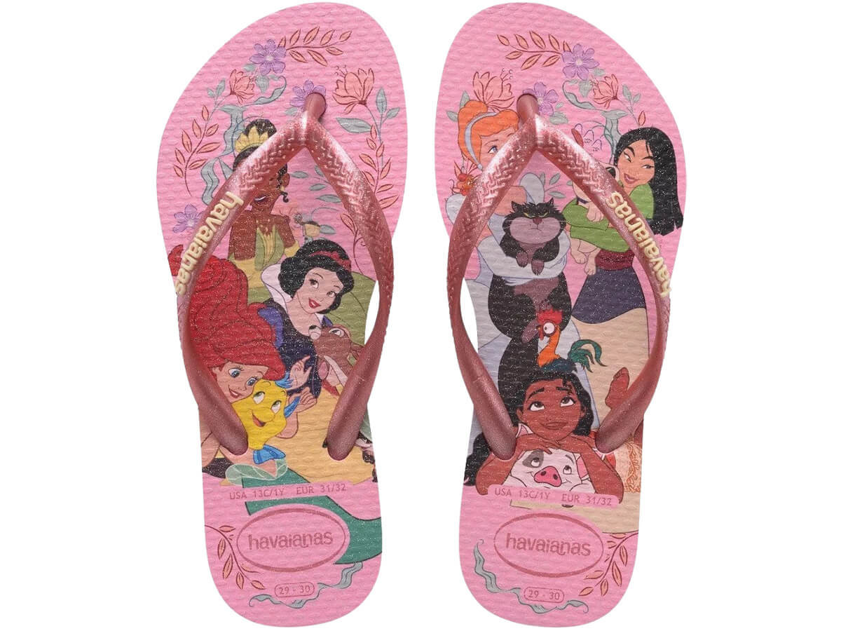 Chinelo Havaianas Infantil Kids Slim Princess