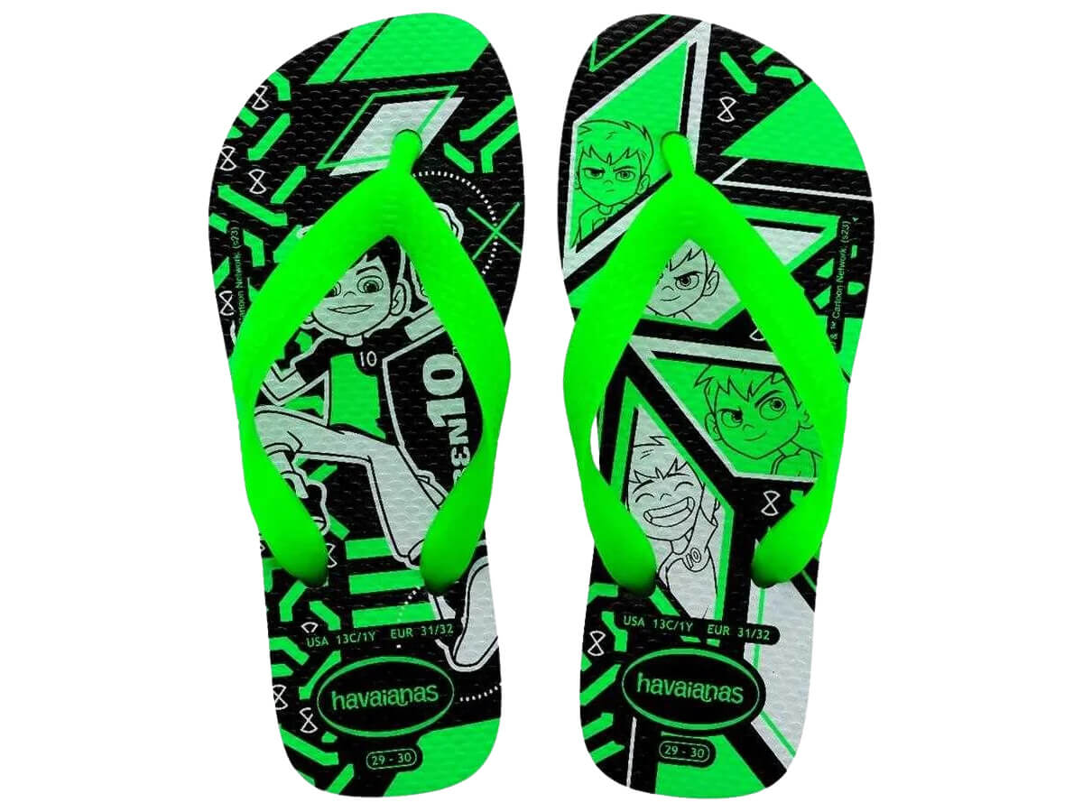 Chinelo Havaianas Kids Ben 10
