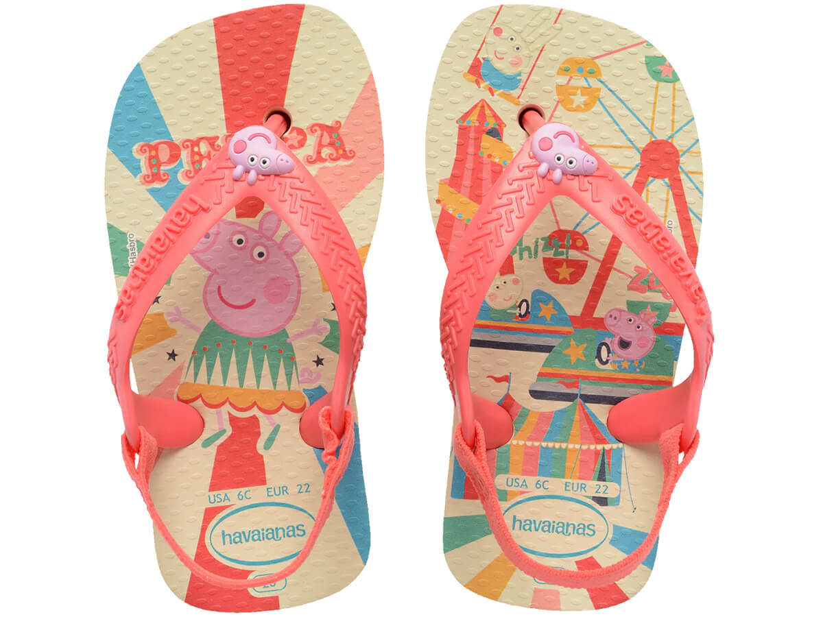 Chinelo Infantil Havaianas Baby Peppa Pig