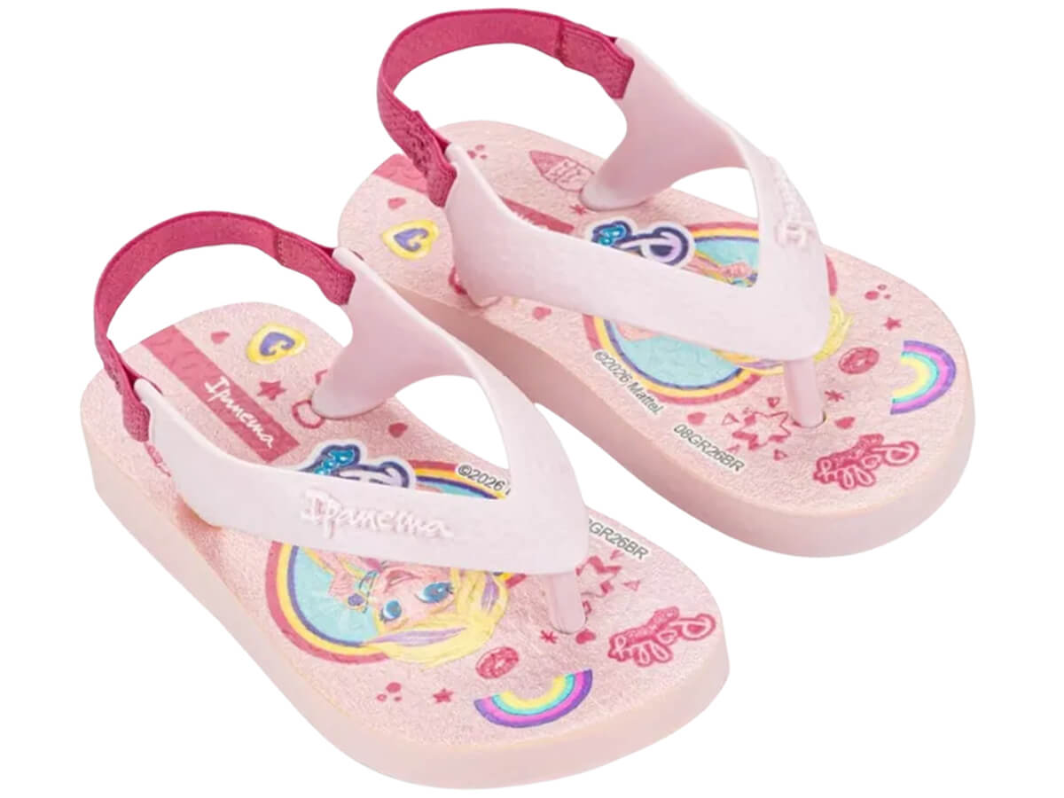 Chinelo Baby Ipanema Polly Hot Wheels