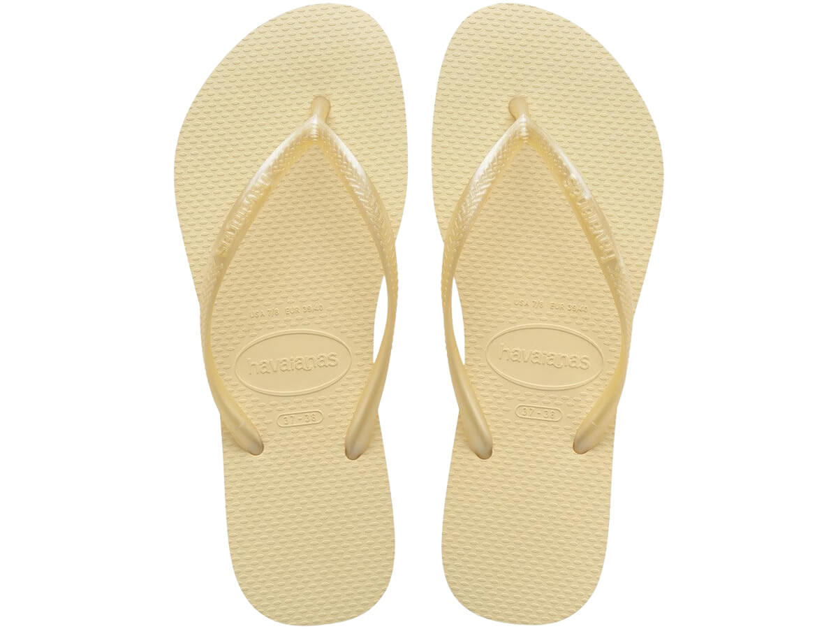 Chinelo Infantil Havaianas Kids Slim Buttercream