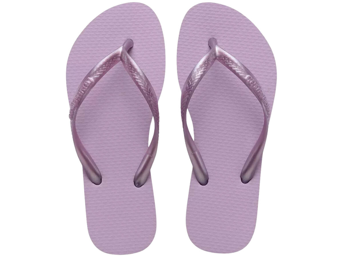 Chinelo Infantil Havaianas Kids Slim Roxo Fantasy